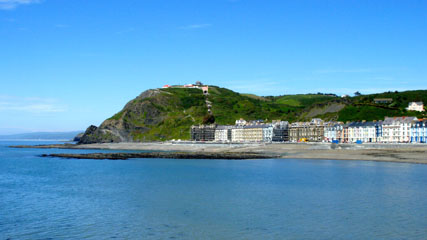 Constitution Hill viewed from the Royal Pier